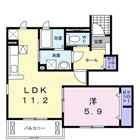 下深谷駅 徒歩42分 1階の物件間取画像